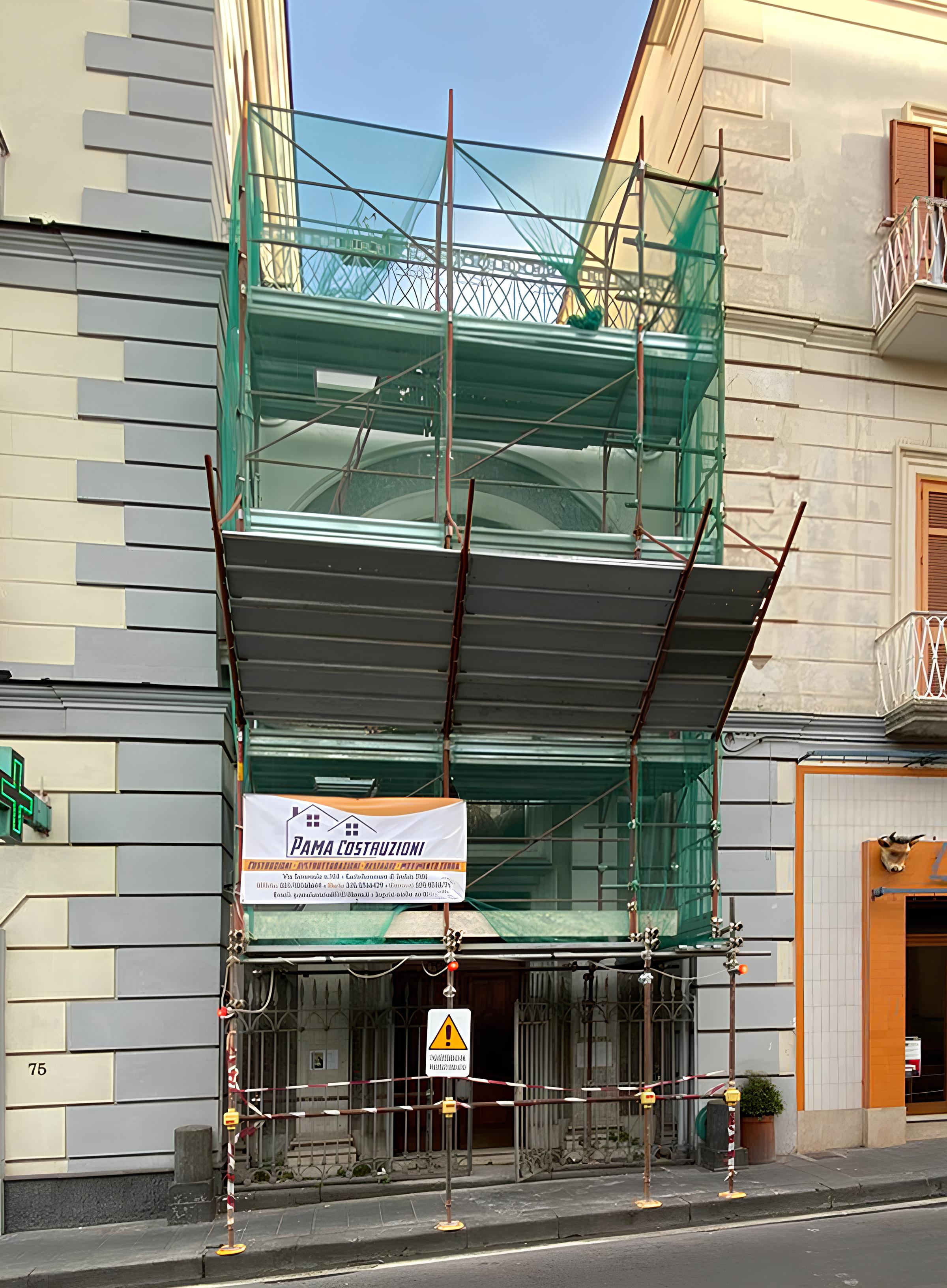Foto cantiere Chiesa Starace (Addolorata)